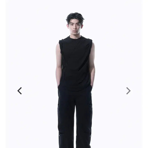 [BUNJANG] Sansan Gear Rollable T-Shirt Black / 산산기어 롤러블 티셔츠 블랙