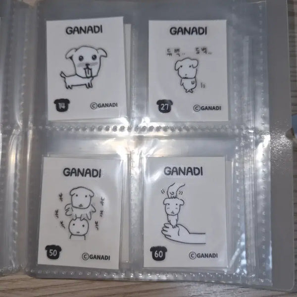 [BUNJANG] Ganadi Ttiusil Sticker / 가나디 띠부씰 스티커 양도 판매