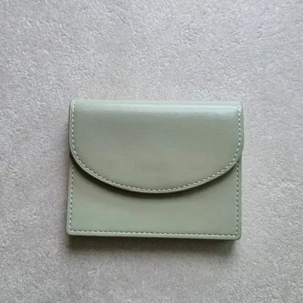 [BUNJANG] Mint Accordion Card Holder Wallet / 민트색 여성 지갑 아코디언 카드지갑 반지갑