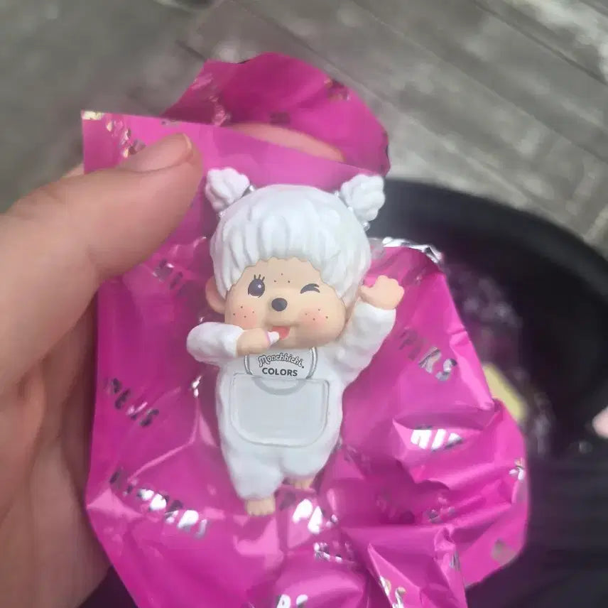[BUNJANG] Monchhichi Figure Secret White / 몬치지 피규어 시크릿 화이트