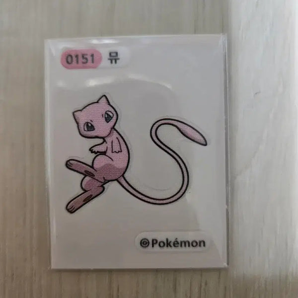 [BUNJANG] Pokemon Bread Seal Mew / 포켓몬 띠부씰 뮤 판매