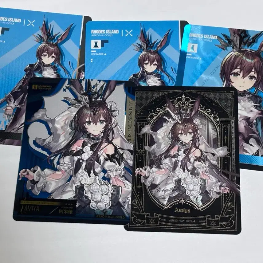 [BUNJANG] Arknights Amiya KAIYU Collaboration Card / 명일방주 카유 콜라보 아미야