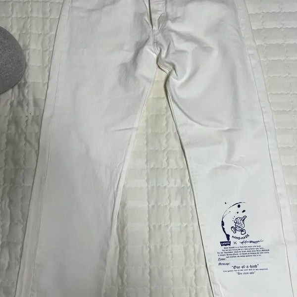 [BUNJANG] Levi's Vintage Clothing (LVC) White Denim Pants 34/32 / 34/32 리바이스 빈티지 클로딩 lvc 화이트 데님팬츠