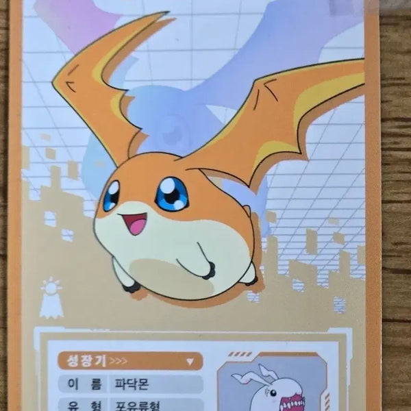 [BUNJANG] Patamon Photocard / 파닥몬 포토카드