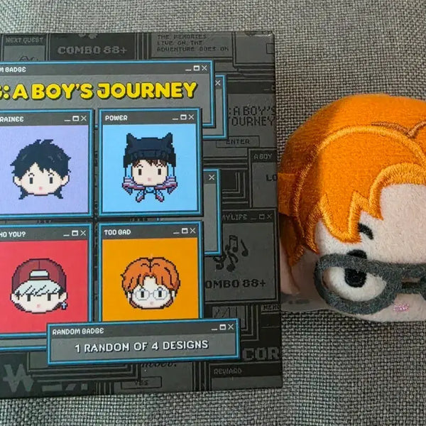 [BUNJANG] G: A BOY'S JOURNEY Random Face Badge / G: A BOY'S JOURNEY 랜덤 FACE 배지