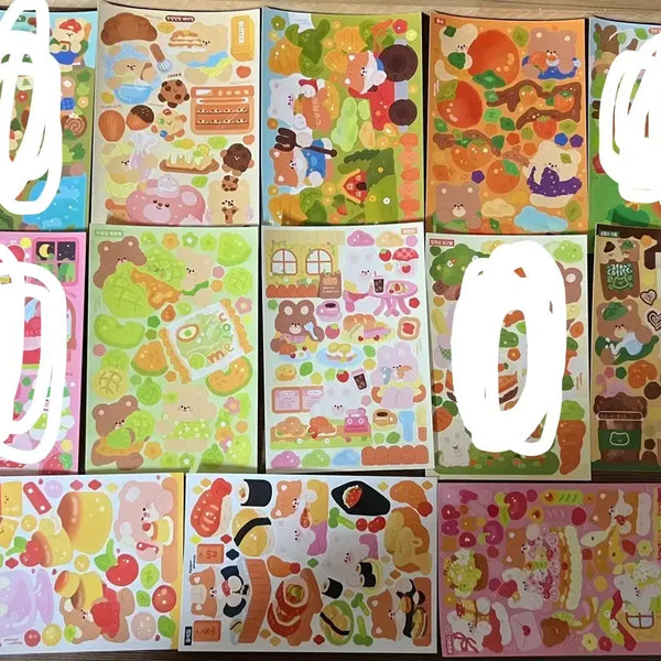 [BUNJANG] Seal Sticker Bundle / 씰스티커처분 23