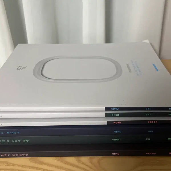 [BUNJANG] Image Crazy Concept Math I, II, Probability & Statistics Textbook + Workbook Set / 새 상품, 6권) 이미지 미친개념 수1 수2 확통 본책 + 워크북 세트