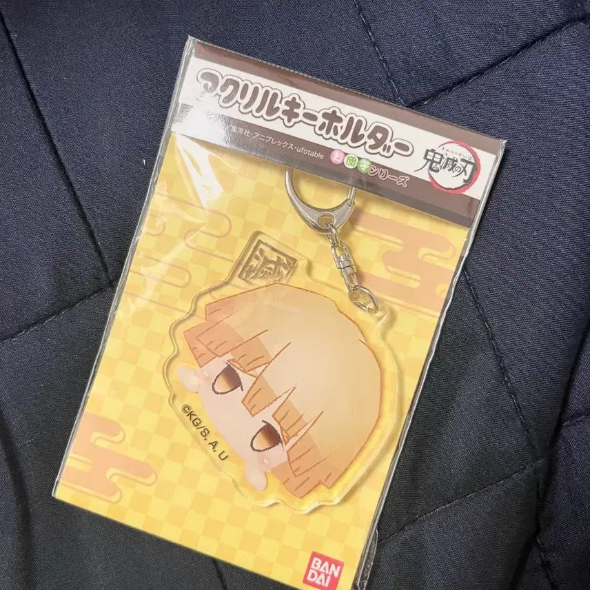 [BUNJANG] Demon Slayer Zenitsu Agatsuma Acrylic Keychain (Sealed) / ㅅㅊㅇ 배포 0.8/ 미개봉 귀멸의 칼날 아크릴 키홀더 젠이츠