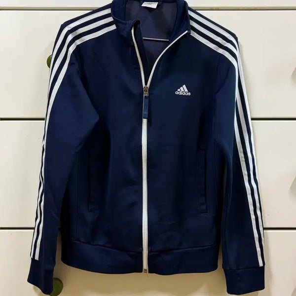 [BUNJANG] Adidas Navy Three-Stripes Track Top Jersey Size 90 / 아디다스 져지 90