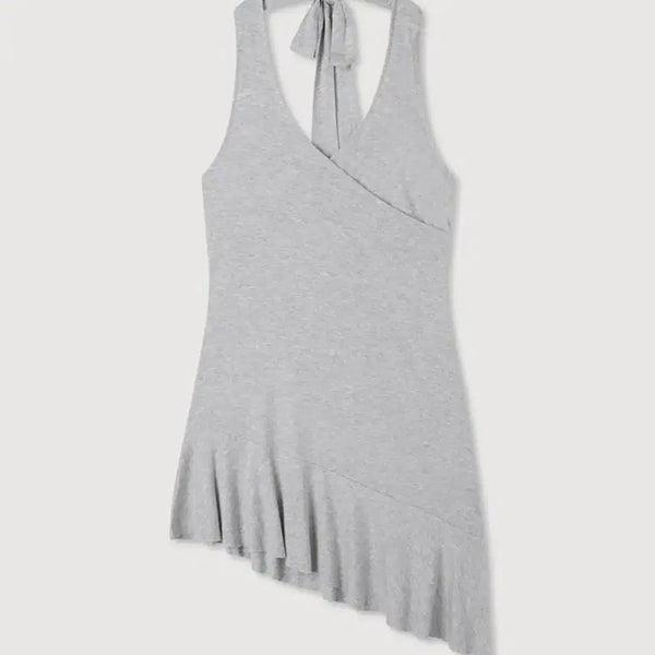 [BUNJANG] Mixxo Halterneck Jersey Dress / 미쏘 홀터넥 저지 원피스 새상품