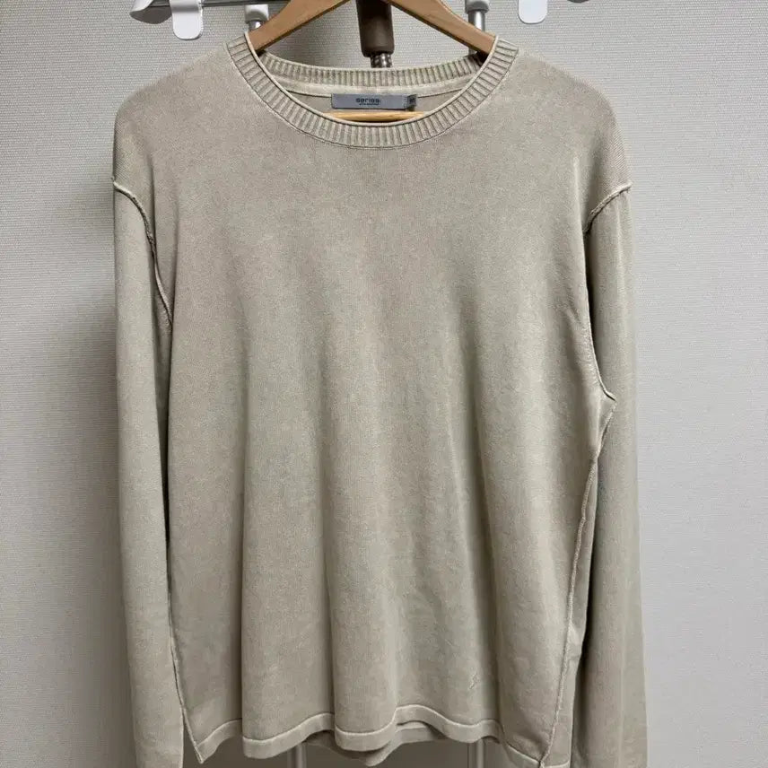 [BUNJANG] SERIES Garment Dyed Sweater Size 105 / SERIES 시리즈 가먼트 다잉 스웨터 105사이즈