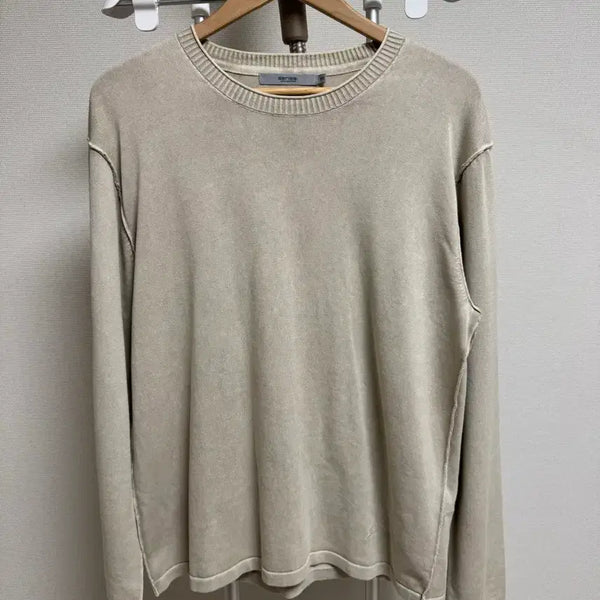 [BUNJANG] SERIES Garment Dyed Sweater Size 105 / SERIES 시리즈 가먼트 다잉 스웨터 105사이즈