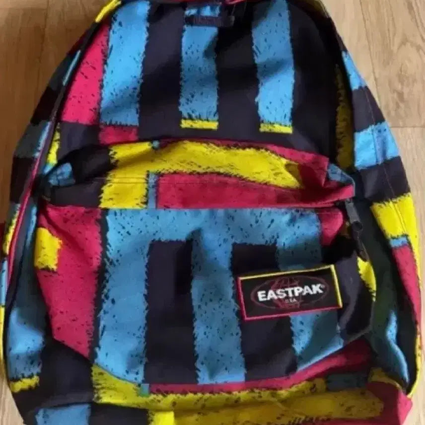 [BUNJANG] Eastpak Rainbow Stripe Backpack / 이스트팩 백팩 레인보우 스트라이프