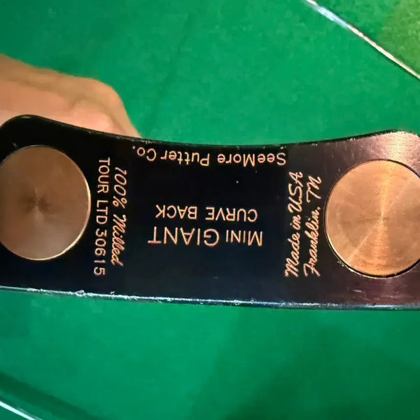 [BUNJANG] SeeMore Mini Giant Putter (Curveback) 34-inch / 씨모어 미니 자이언트 퍼터(커브백)