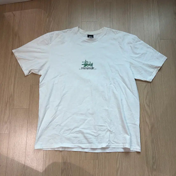 [BUNJANG] Stussy International T-Shirt L / 스투시 인터내셔널 반발 티셔츠 L