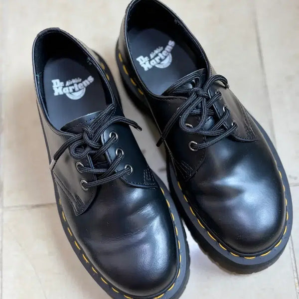 [BUNJANG] Dr. Martens 1461 Quad Black Shoes / 닥터마틴 1461 쿼드 블랙 250