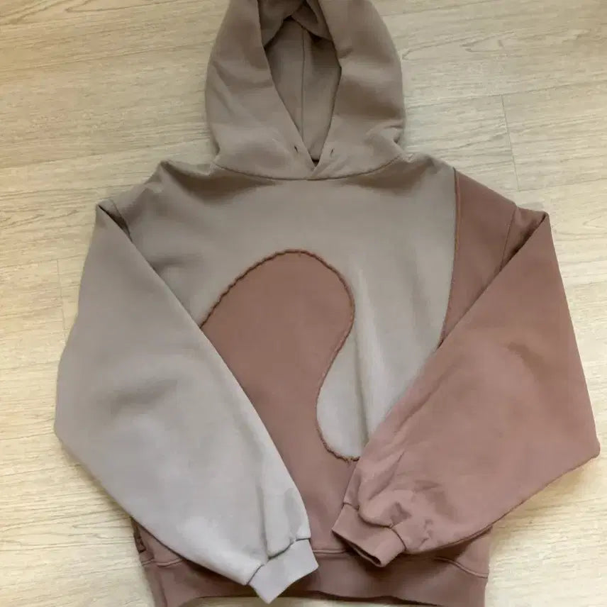 [BUNJANG] ERL Swirl Hoodie Brown S / erl 스월 후드티 브라운 s