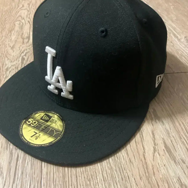 [BUNJANG] New Era LA Dodgers 59FIFTY Black Cap / 뉴에라 LA 다저스 59FIFTY 블랙