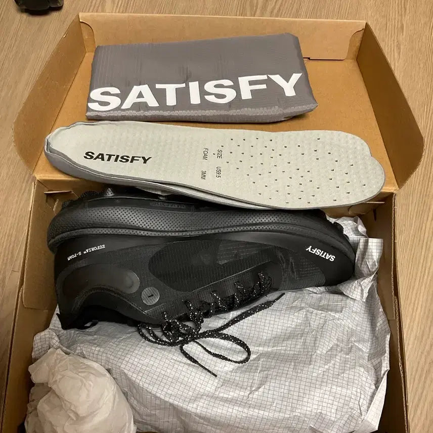 [BUNJANG] Satisfy The Locker Jet Black 275 / 새티스파이 더라커 제트블랙 275