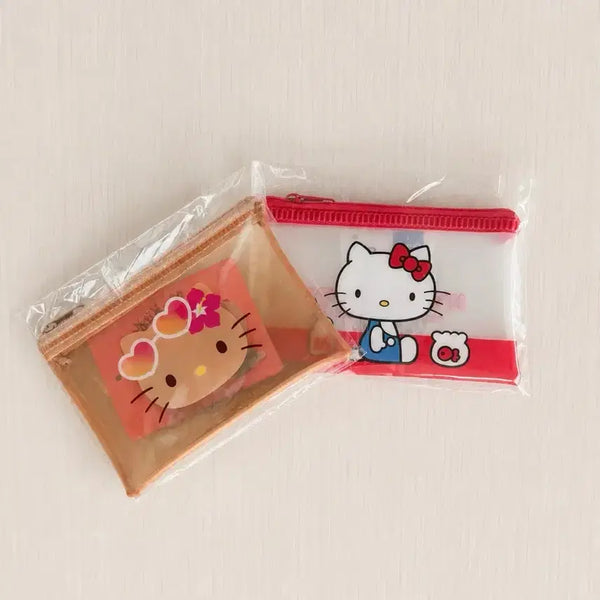 [BUNJANG] Hello Kitty & Tanning Hello Kitty PVC Pouch Set / 키티&태닝키티 pvc파우치