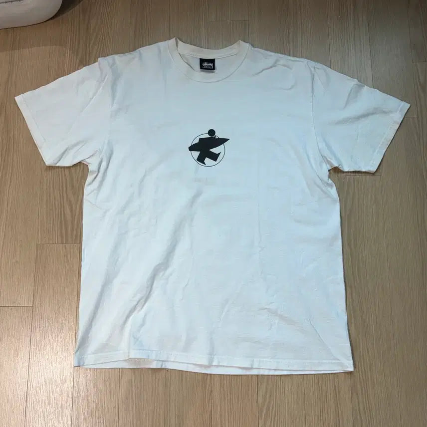 [BUNJANG] Stussy Surfman Short Sleeve T-Shirt L / 스투시 서프맨 반팔 티셔츠 L