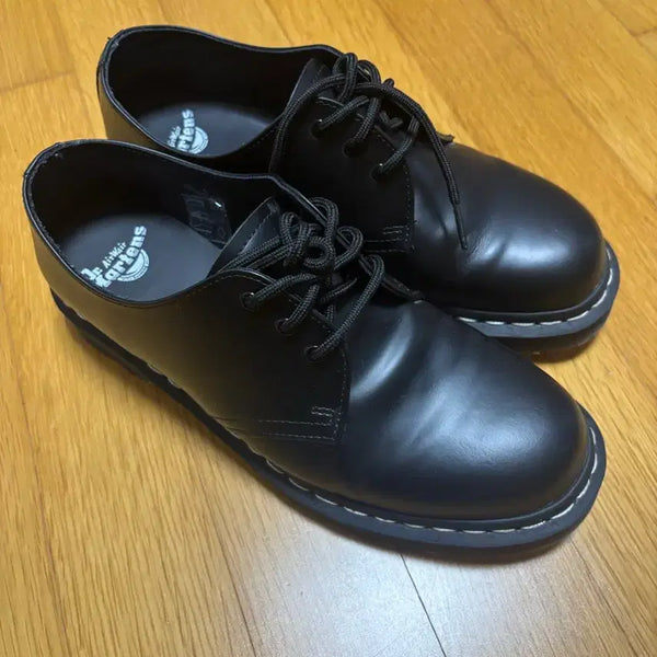 [BUNJANG] Dr. Martens 1461 3-Hole Smooth WS Black Shoes / 닥터마틴 1461 3홀 스무스 ws 블랙 270