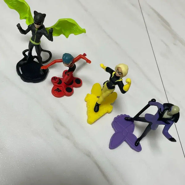[BUNJANG] Miraculous Ladybug Kinder Joy Figures Bundle Set / 레이디버그 킨더조이 피규어