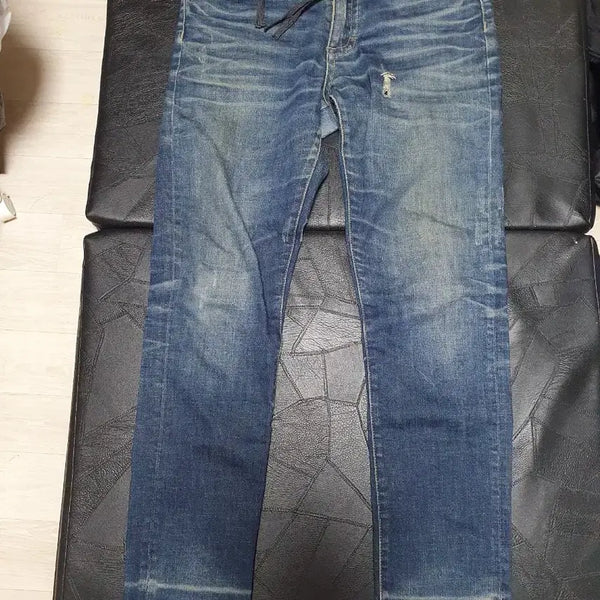 [BUNJANG] DSquared2 Washed Slim Straight Jeans / 디스퀘어드2 청바지 워싱 슬림 스트레이트 유럽 사이즈 48 배송비 포함