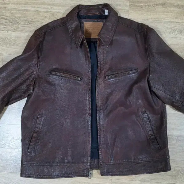 [BUNJANG] Levi's Corona Heights Goat Skin Leather Jacket / [L] 리바이스 코로나 하이츠 레더 자켓 판매