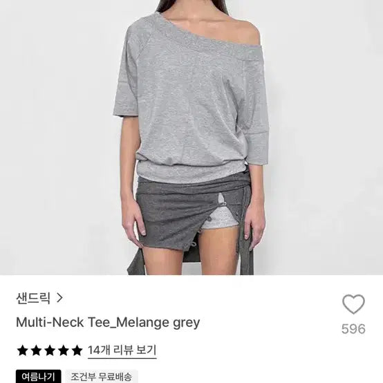 [BUNJANG] Sandro Multi-Neck Sweater / 샌드릭 멀티넥