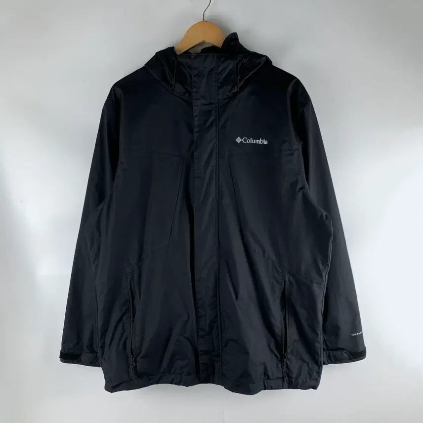 [BUNJANG] Columbia Black Windbreaker Jacket XL / 컬럼비아 블랙 바람막이 자켓 XL .260809