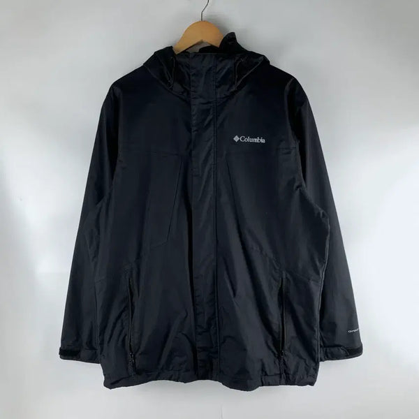 [BUNJANG] Columbia Black Windbreaker Jacket XL / 컬럼비아 블랙 바람막이 자켓 XL .260809