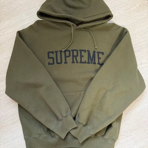 [BUNJANG] Supreme Logo Hoodie M / 슈프림 로고 후드티 M