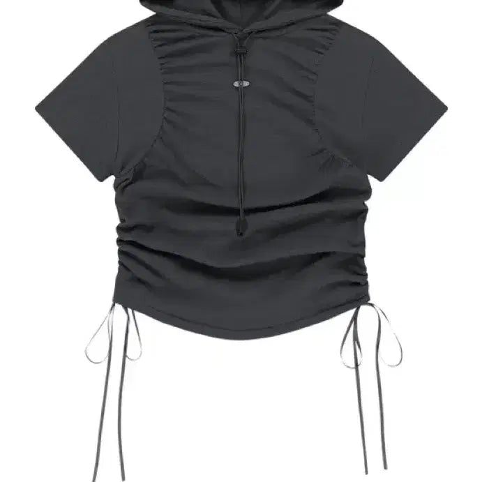 [BUNJANG] Niier Nor Short Sleeve Hoodie / Niier nor 니어노어 반팔후드