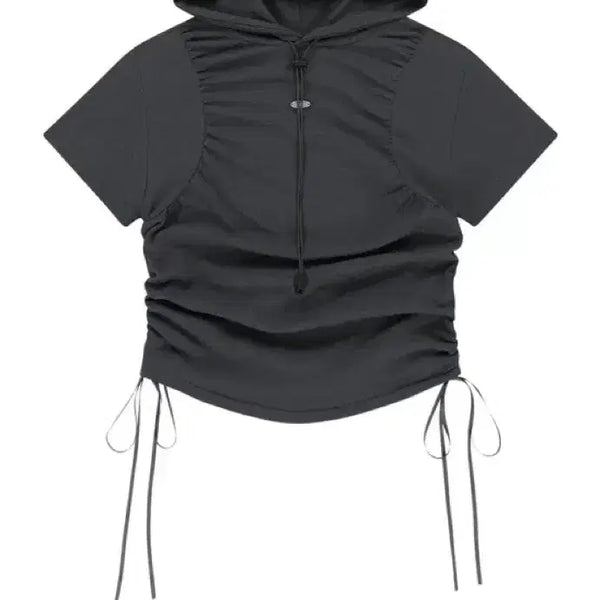 [BUNJANG] Niier Nor Short Sleeve Hoodie / Niier nor 니어노어 반팔후드