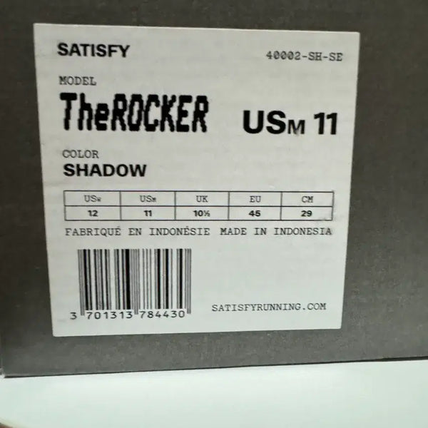 [BUNJANG] 11/290 US The Rooker Shadow Shoes / [US11]새티스파이 더 라커 쉐도우