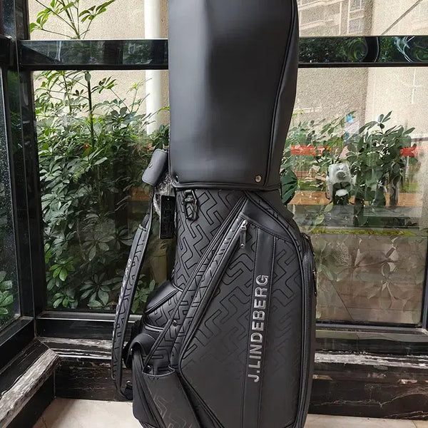 [BUNJANG] Black Pro Caddy Bag / 골프백 블랙 프로 캐디백
