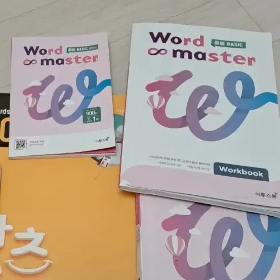 [BUNJANG] Word Master BASIC Middle School Workbook Set (3 Books) / Word master BASIC 중등 베이직 워크북 세트 총3개