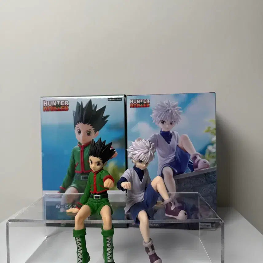 [BUNJANG] Hunter x Hunter Gon & Killua Noodle Stopper Figures (Bundle Set) / 헌터헌터 누들 스토퍼 곤 키르아