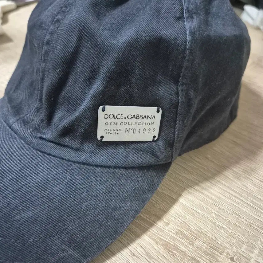 [BUNJANG] Dolce & Gabbana Navy Wool Logo Cap Size 59 / 돌체앤가바나 볼캡 59사이즈