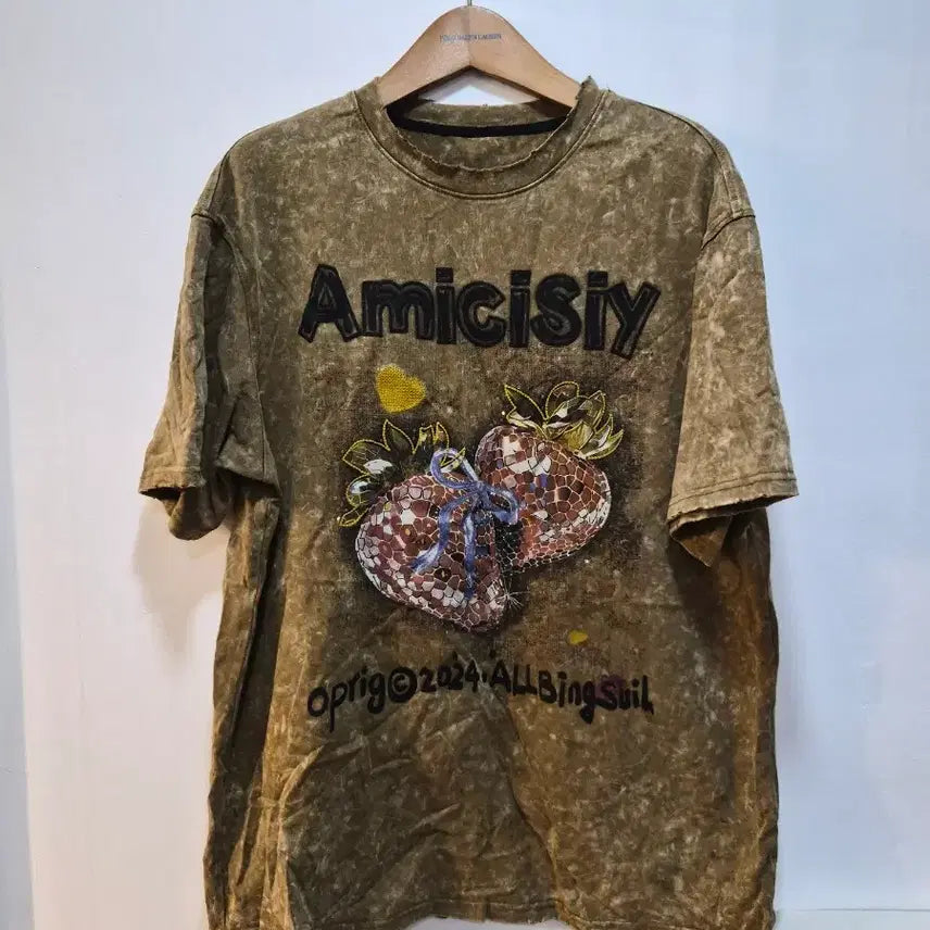 [BUNJANG] Garment Dyed T-Shirt Size 105 / 105) 가먼트다이 티셔츠 팝니다