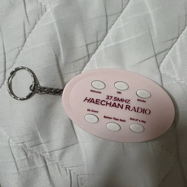 [BUNJANG] NCT Haechan Radio 37.5MHz Voice Keychain / 엔시티 해찬 라디오 37.5MHz 보이스 키링
