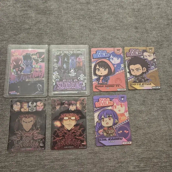 [BUNJANG] Solo Leveling Card Set Vol. 3 / 나혼자만 레벨업 카드 3탄 카드 판매
