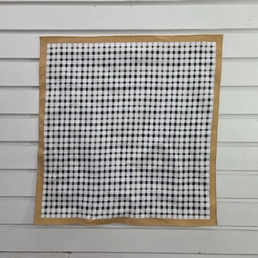 [BUNJANG] Checkered Handkerchief / 체크무늬 손수건/보물찾기천사