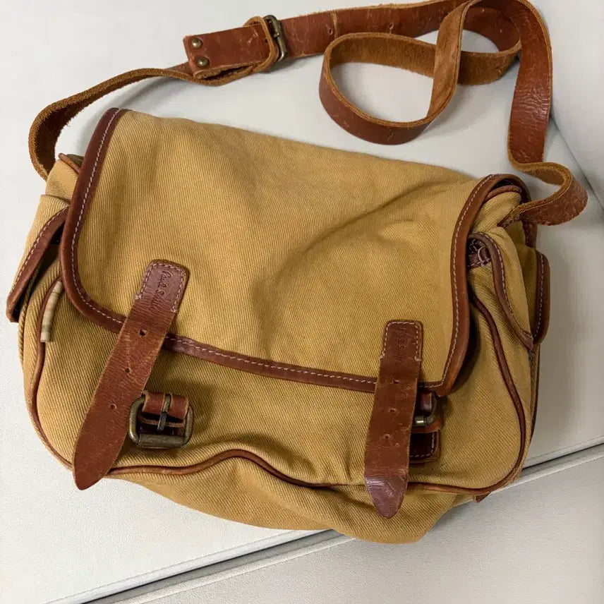 [BUNJANG] Paul Smith Leather Crossbody Bag / 폴스미스 크로스백