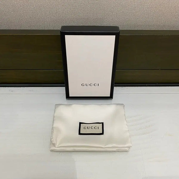 [BUNJANG] Gucci Card Holder Box with Dust Bag / 구찌 카드지갑(홀더)박스 + 더스트