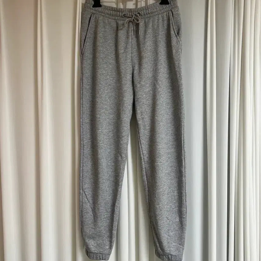 [BUNJANG] Giordano Melange Grey Women's Jogger Pants / 지오다노 멜란지그레이 여자 조거팬츠 트레이닝바지
