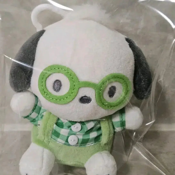 [BUNJANG] Sanrio Genuine Nard Pochacco Coin Doll Keychain / 산리오정품 너드포차코인형키링 13cm