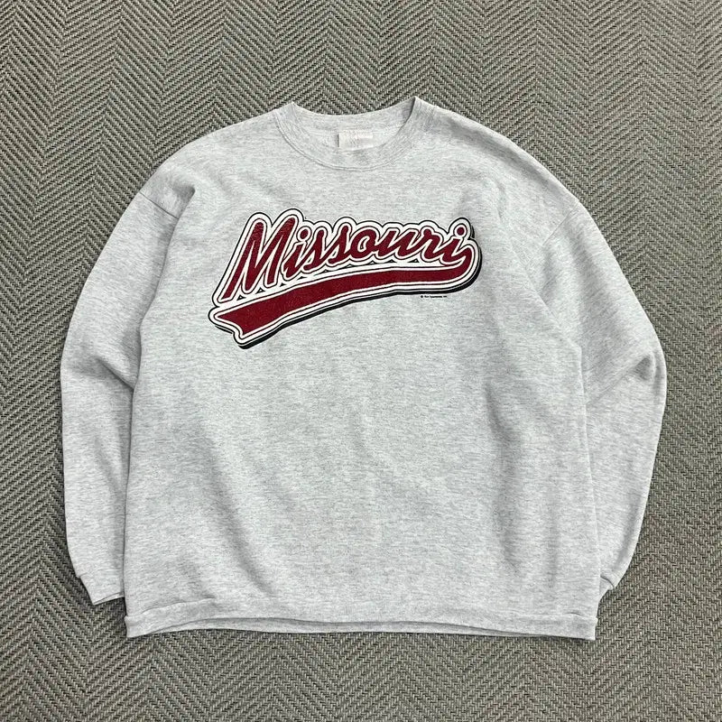 [BUNJANG] Sun Sportswear Big Logo Sweatshirt v5519 / 썬스포츠웨어 빅로고 맨투맨 v5519