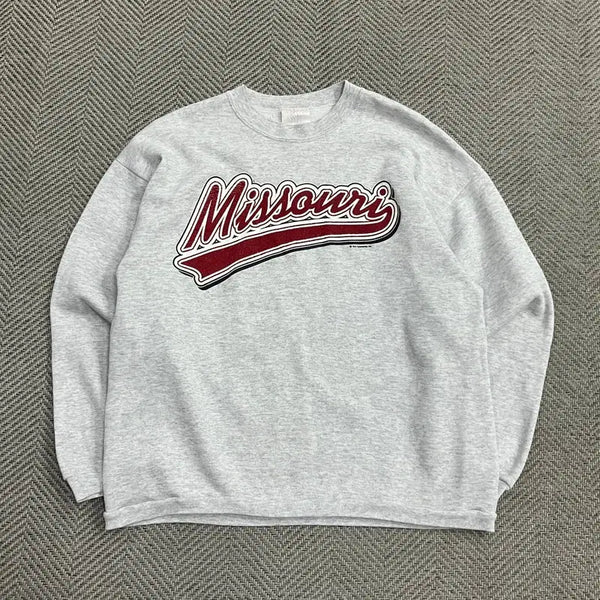 [BUNJANG] Sun Sportswear Big Logo Sweatshirt v5519 / 썬스포츠웨어 빅로고 맨투맨 v5519